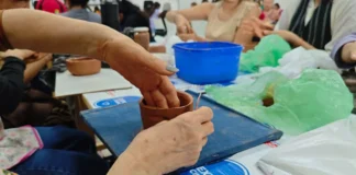 Taller de cerámica en la Escuela de Emprendedores