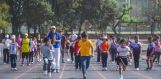 La Municipalidad celebra el Día del Niño con la 5ta fecha de la Liga Municipal de Atletismo