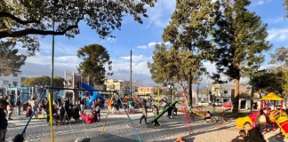 Plaza Evita renovada: culminaron las obras y ya se disfruta a pleno