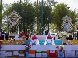 Imágenes peregrinas del Señor y la Virgen del Milagro visitarán Casa de Gobierno