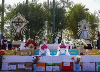 Imágenes peregrinas del Señor y la Virgen del Milagro visitarán Casa de Gobierno