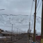 Nevó en la puna salteña: Tolar Grande se vistió de blanco