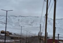 Nevó en la puna salteña: Tolar Grande se vistió de blanco