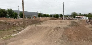 Avanza a buen ritmo la construcción de la nueva pista de BMX en Ciudad del Milagro