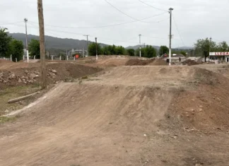 Avanza a buen ritmo la construcción de la nueva pista de BMX en Ciudad del Milagro