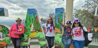 Adultos mayores dieron la bienvenida a la primavera en la cima del Cerro San Bernardo