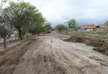 La Municipalidad comenzó con las obras de pavimentación de la avenida Juan XXIII