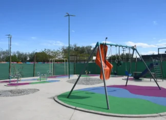 Plan Vial Zona Sur: concluyó la renovación integral de la plaza El Niño Feliz