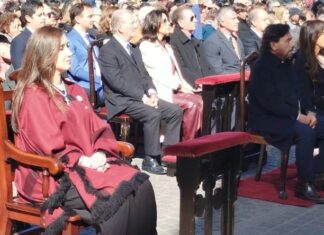 Victoria Villarruel arribó a Salta para participar de la festividad del Milagro