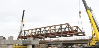 Puente de Vaqueros: Saénz marcó el avance en la modernización de la infraestructura vial metropolitana