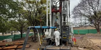 Avanza la obra del nuevo pozo en Plaza España que mejorará el servicio para más de 20.000 vecinos